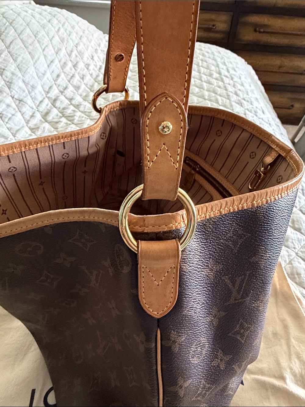Louis Vuitton Delightful MM Monogram Hobo Bag - Picture 3 of 7